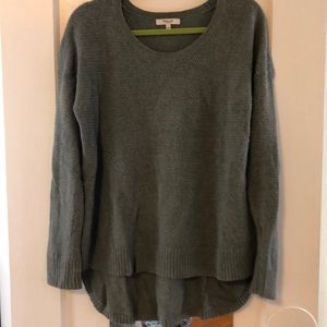 Madewell green sweater